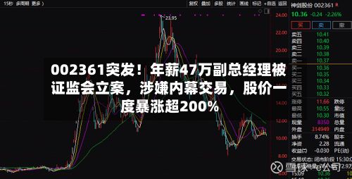 002361突发！年薪47万副总经理被证监会立案	，涉嫌内幕交易，股价一度暴涨超200%-第2张图片