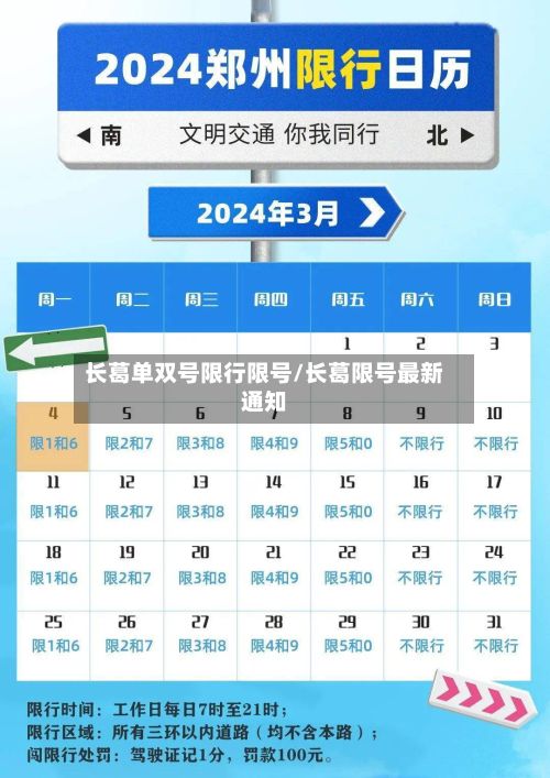 长葛单双号限行限号/长葛限号最新通知