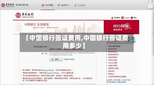 【中国银行签证费用,中国银行签证费用多少】-第2张图片