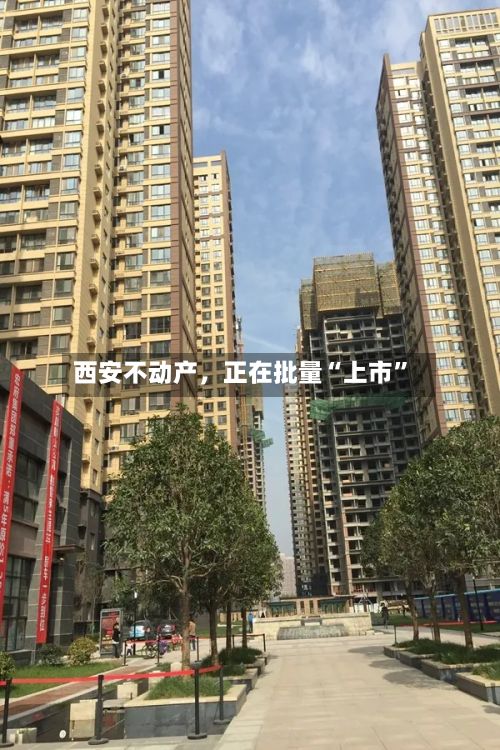 西安不动产，正在批量“上市”