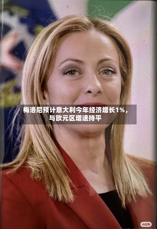 梅洛尼预计意大利今年经济增长1%,与欧元区增速持平