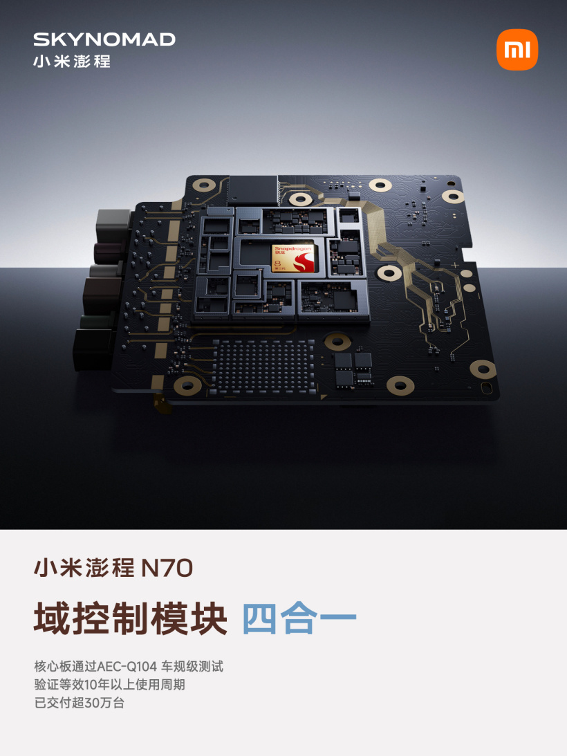 小米澎程 N70 生态产品公布：智能表盘 2、磁吸碰碰贴	、车载公网对讲机等